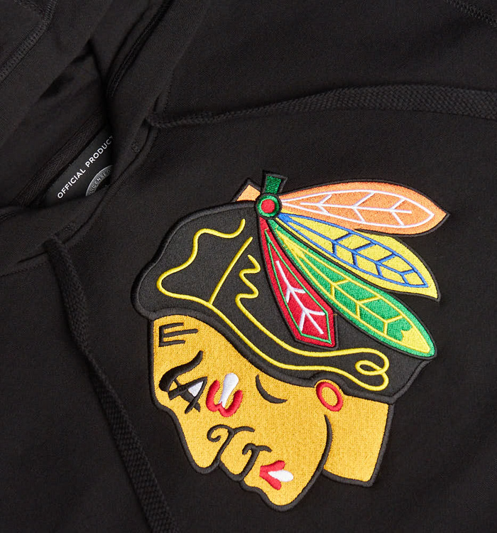 367430 Толстовка Chicago Blackhawks, - фото №4