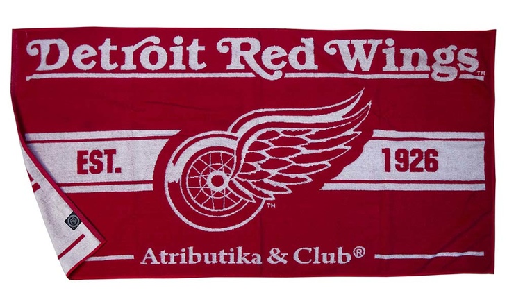924243 Полотенце Detroit Red Wings - фото №1