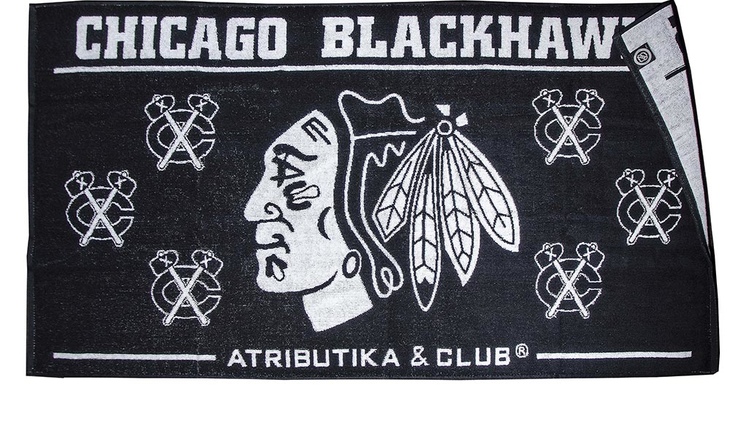 924244 Полотенце Chicago Blackhawks - фото №1