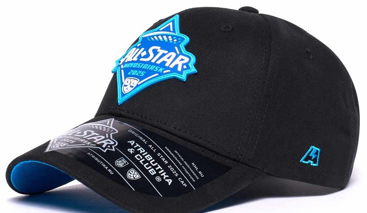 107858 Бейсболка KHL ALL STAR 2025 - фото №1