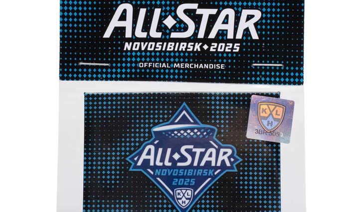 19859 Магнит KHL ALL STAR 2025 - фото №1