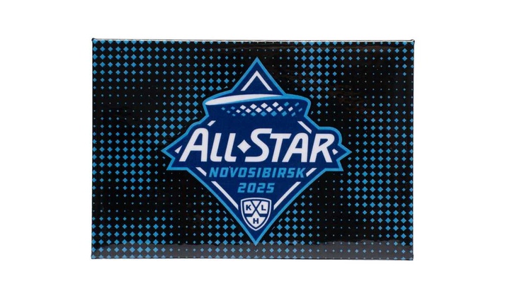 19859 Магнит KHL ALL STAR 2025 - фото №2