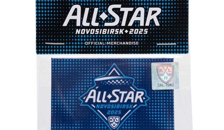 19860 Магнит KHL ALL STAR 2025 - фото №1