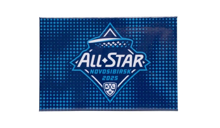 19860 Магнит KHL ALL STAR 2025 - фото №2
