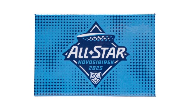 19861 Магнит KHL ALL STAR 2025 - фото №2