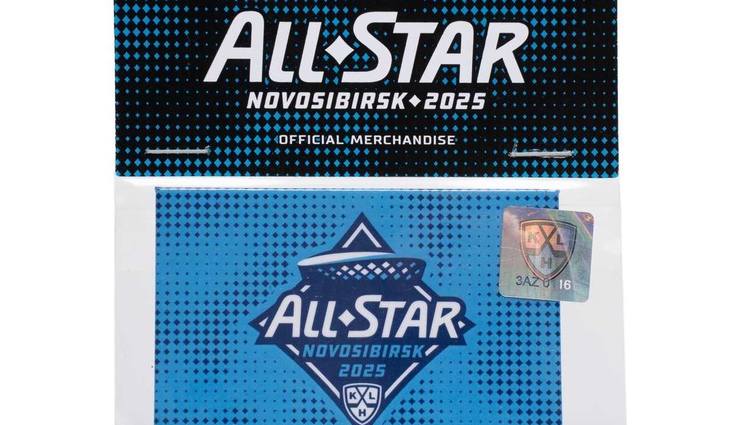 19861 Магнит KHL ALL STAR 2025 - фото №1