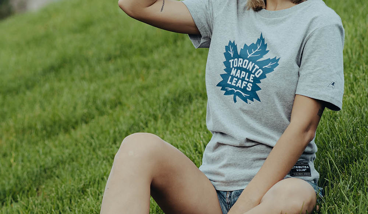 29025 Бейсболка Toronto Maple Leafs - фото №8