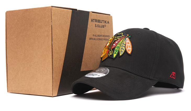 29091 Бейсболка Chicago Blackhawks - фото №5