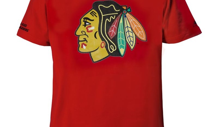 30180 Футболка Chicago Blackhawks, красн., XXXL (ТМ ATRIBUTIKA&CLUB) - фото №1