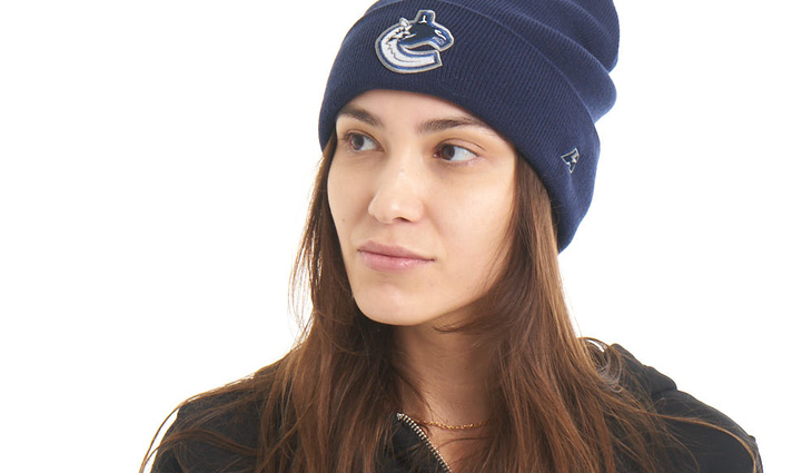 59098 Шапка Vancouver Canucks, - фото №4