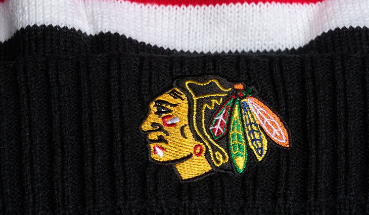 59146 Шапка Chicago Blackhawks, - фото №3