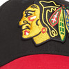 31346 Бейсболка Chicago Blackhawks №19, черн.-красн., 55-58 - small фото - 3